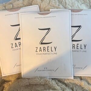 NIP 3 Pair Zarely Convertible Seam Z2 Professional Performance Tights L-XL Pink